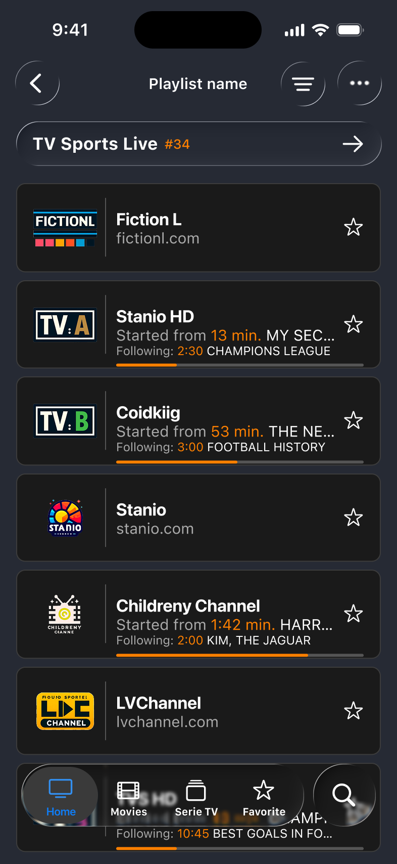 IP Television - Live Channels